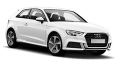 audi car hire in italy